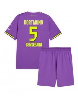 Borussia Dortmund Ramy Bensebaini #5 Alternativní dres pro děti 2026-27 Krátký Rukáv (+ trenýrky)